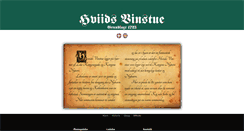 Desktop Screenshot of hviidsvinstue.dk